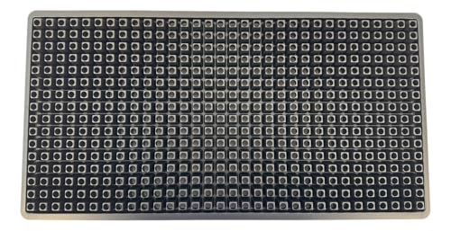 512 Cell Seedling Plastic Nursery Trays, 10 Pack, Thick Durable Germination Plug Trays, 5120 Cells Reusable Plant Propagation - size: 512 Cell, style: 1.0mm Wall Thickness