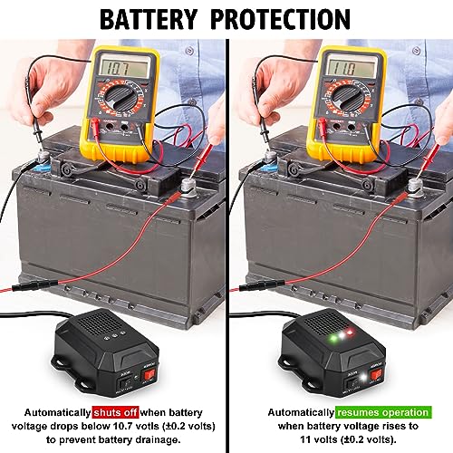 Ultrasonic Rodent Repellent for Car Engines, with Remote Control