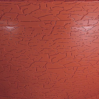 EMSCO Expandable Hose Hider – Expandable Hose Storage Pot – Rustic Terra Cotta - size: 14 x 7 inches