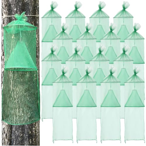Qualirey 8 Pack Spotted Lanternfly Trap Lanternfly Killer for Tree,Green - color: Green
