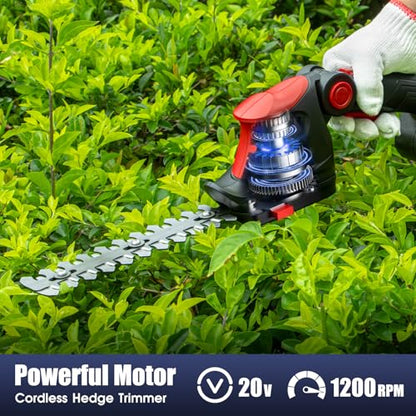 Hedge Trimmer Cordless for Milwaukee 18V MAX Battery (Tool Only)
