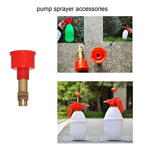 4 Pack Garden Bottle Sprayer Nozzle Replacement Caps 0.79'' 20mm Thread Head Brass Ajustable Nozzles for 50oz 27oz 0.8-1.5L Water Pump Bottle Watering Spraying Hand-Held Pressure Mister - color: 0.2Gallon/27oz/0.8L/50oz/0.4Gallon/1.5L