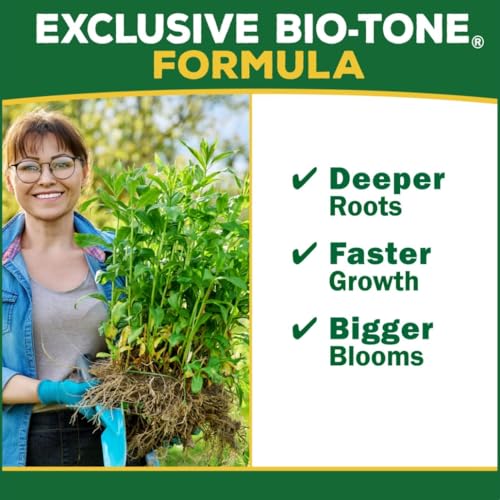 Espoma Bulb-Tone 3-5-3; 4 lb. Bag Natural Plant Food for All Bulbs BT4 with My Garden Pool PH Soil Test Strips 20 ct, and Gardening Claw Gloves and Garden-IQ, Smart Gardening AI Assistant!