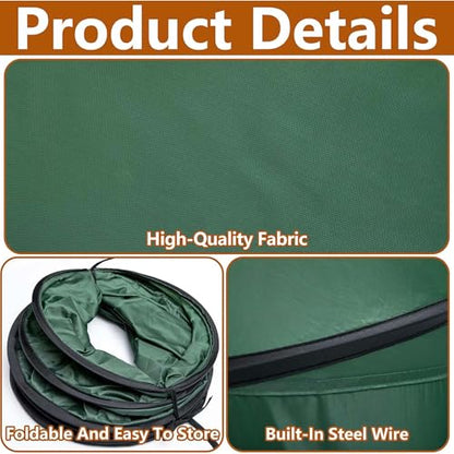 2 Pcs Leaf Bag Funnel Holder, Lawn Bag Chute Stand for 30 Gal Paper Bags - color: 2 Pcs