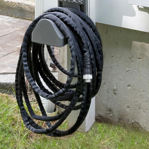 Kink Control Lite, Doesn’t Expand or Burst, Extremely Light Weight, Garden Hose, Water Hose with Superior UV Resistance, Ergonomic Grip, High Burst Strength,Kink Resistance, 50 Ft - size: 5/8" x 50 ft, style: Fabric Jacket