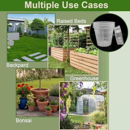 3 Pack In Ground Composter 7.5x5.1x6.9in Worm Compost Bin Worm Farm Kit