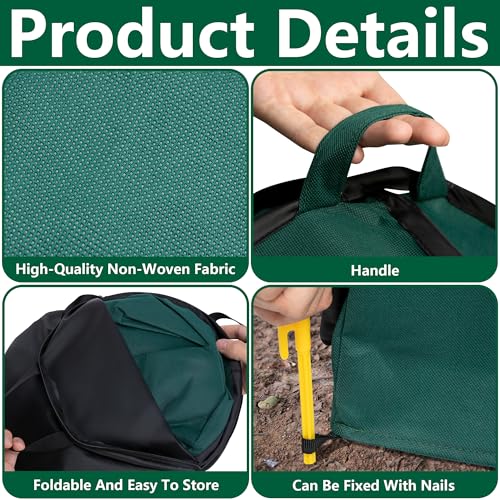 2 Pcs Pop Up Shrub Covers Frost Protection Tent, 30" x 28" x 28" Winter Plant Cover Freeze Protection, Warm Garden Plant Protector Tent for Protecting Outdoor Shrub Fruit Potted Plants from Snow & Ice - color: 28 x 28 x 30 inch