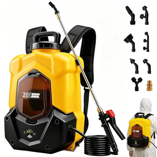 Battery Powered Backpack Sprayer for DEWALT 20V Max Battery