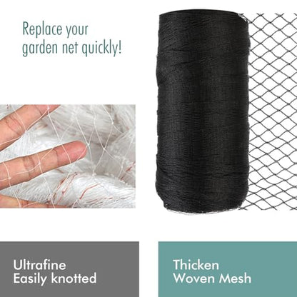 Bird Netting for Garden, Fetanten 26 x 50 FT Netting for Garden Protection - size: 26 x 50FT
