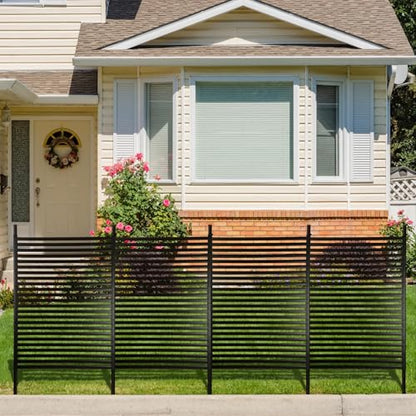 Metal Garden Trellis for Climbing Plants, 59 Inch Tall Fence Plant Support for Flower and Vegetable (35.5" W x 59" H)