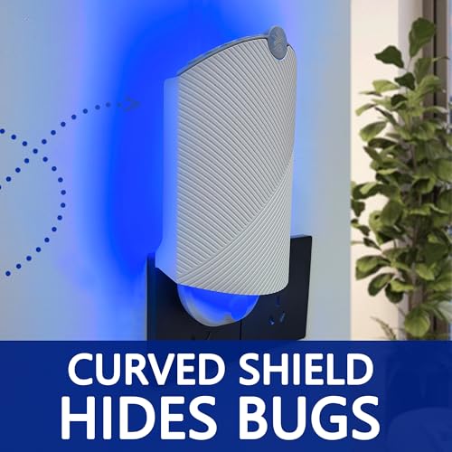 Flying Insect Trap for Indoor Use (2 Starters & 6 Refill Cartridges), UV Light Bug Catcher for Fruit Flies, Gnats & Small Flying Pests, Silent, No-Zap, Mess-Free - style: 2 Starter & 6 Refill