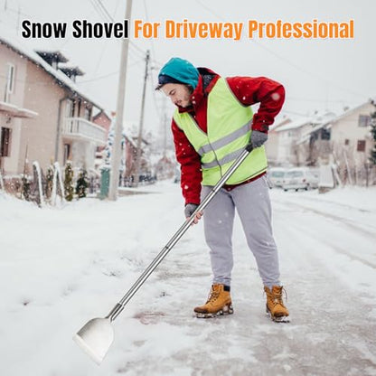 Floor Scraper Long Handle, Paint Wallpaper Garden Snow Ice Shovel