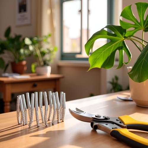 5 Pcs Silver Springs Pruners Replacement, Replacement Pruning Shear Spring,Spare Spring, Hand Pruner Replacement Practical Kit Garden Supplies Stainless Steel Accessories Gardening Scissors Shears