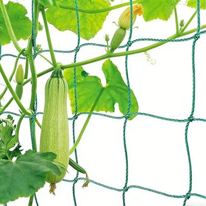 1 PcsGarden Trellis Netting for Climbing Plants, Plant Netting for Garden Climbing Net, Nylon Garden Nettings for Plants Outdoor Indoor Vegetable Tomato Cucumber Grow Trellis Nets