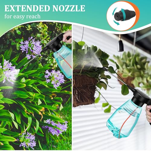 0.5 Gallon Electric Spray Bottle Plant Mister Green Style - style: Green Style