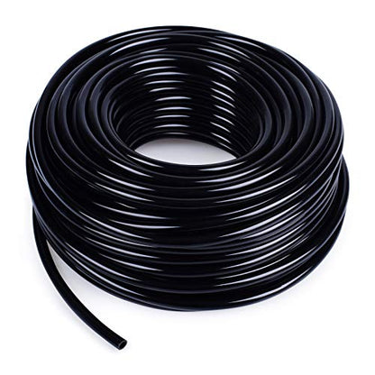 MIXC 100FT 1/4" Irrigation Tubing, 0.27" OD x 0.15" ID Drip Irrigation Hose - size: 100FT