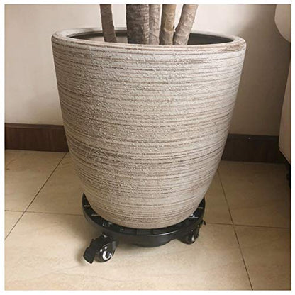 Planter Caddy Heavy Duty Plant Stand with Locking Wheels Outdoor Indoor 17 Inch 600 Lbs Capacity - size: 17 inches