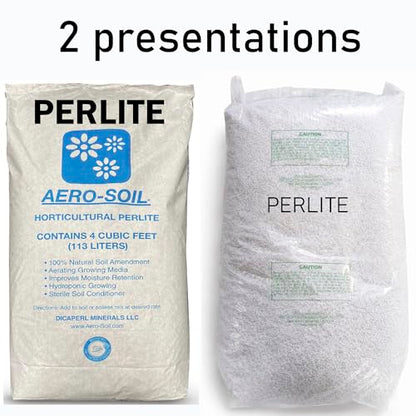 AeroSoil Perlite Premium Horticultural Grade Soil Additive Drainage and Growth - Coarse 4 Cubic Foot - color: 4CF