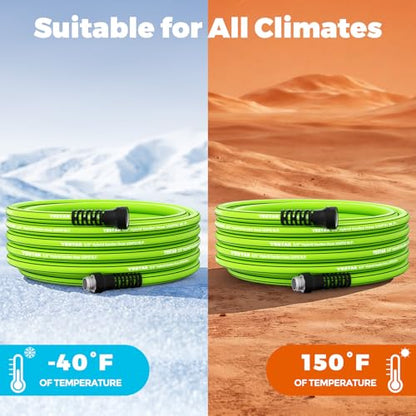 Garden Hose 5 ft x 5/8",Heavy Duty Water Hose - color: Light Green, size: 5FT