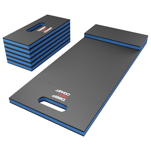 Folding Kneeling Pad, 47 x 15.8 Inch - color: Blue