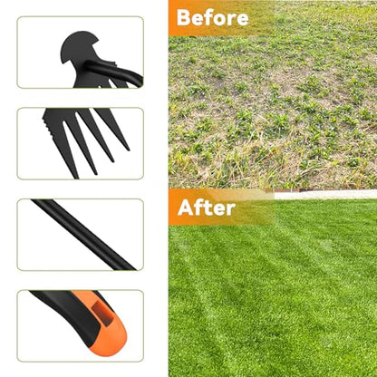 Weed Puller Tool,Portable Garden Hand Tool for Weed Removal