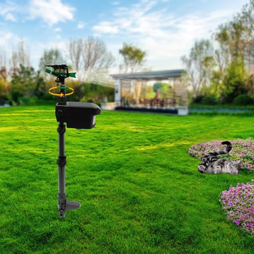 Motion Activated Sprinkler, Automatic Solar Powered Sprinkler