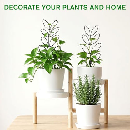 2 Pack Small Plant Trellis for Pots Indoor