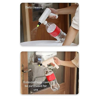 Electric Plant Sprayer Spout Battery Powered USB Rechargeable Handheld Automatic Watering Sprayer with Spray Bar (A)