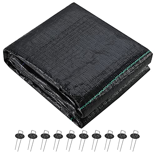 4ft x 30ft Weed Barrier Fabric, Heavy Duty Landscape Fabric Garden Cloth - size: 4ft x 30ft