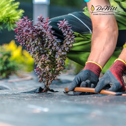Dewitt Pro-5 Heavy-Duty Weed Barrier Fabric, 5 oz, 5 x 250 Feet, 2-Pack - size: 2 Pack, style: 5' x 250'