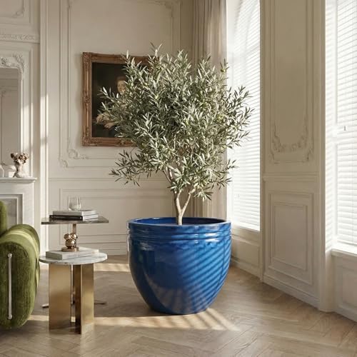 Large Ceramic Planter Pot for Indoor Outdoor Plants Flowers