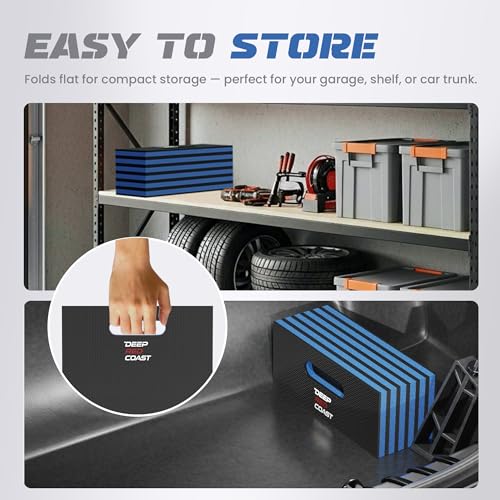Folding Kneeling Pad, 47 x 15.8 Inch - color: Blue