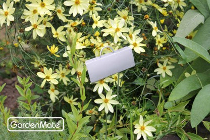 GardenMate 50-Pack Weatherproof Large Zinc Metal Plant Labels, Height 11.5", Label Area 3 1/2 x 1 1/4" - size: 50-Pack, style: 11.5'' Large Zinc