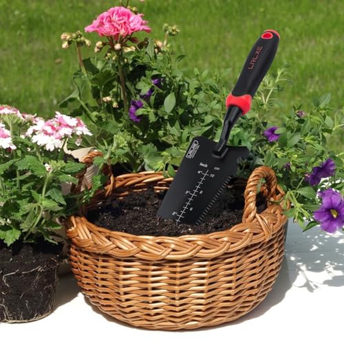 Heavy-Duty Garden Trowel (Red) - color: Red