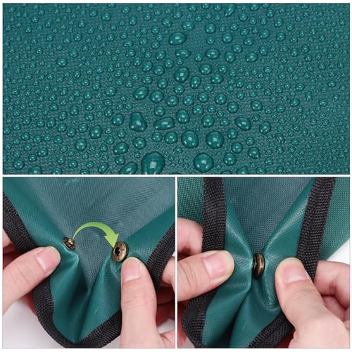 LIOOBO Repotting Mat for Indoor Plants 29.52 X 29.52 X 0.39 in Foldable Plant Mat with Non-Slip Bottom Potting Soil Pad for Transplanting Pruning Watering Gardening Work