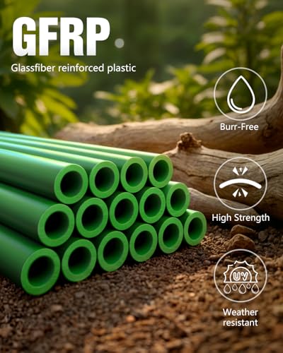 16 Pack 12 & 16 Inch Plant Support Stakes for Indoor & Garden