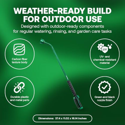 Rain Bird TRNZLWAND36 Watering Wand Garden Hose Nozzle, 36 Inch - size: 36 Inches