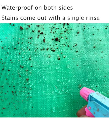 39.4" x 39.4" Large Plant Repotting Mat for Indoor Plants, Portable and Foldable Gardening mat, Waterproof Transplanting Potting Mat Gardening Tools Gifts for Gardener
