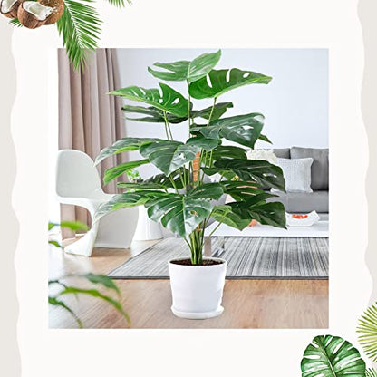 3 Pack 47'' Moss Pole for Monstera, Bendable Coco Coir Plant Support Stakes - size: 3 Pack（47-Inch）