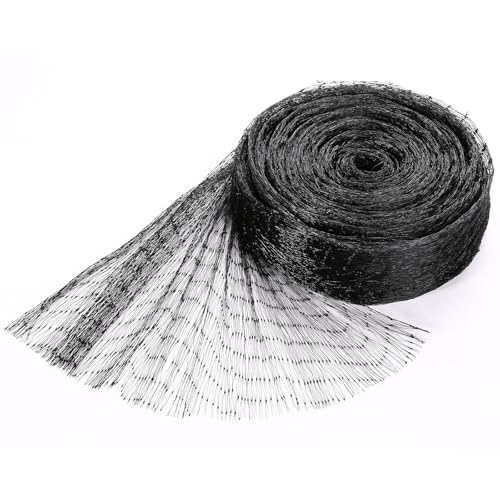 GWHOLE Black Garden Netting, 33 x13 Ft Bird Netting for Garden Plant and Tree Protection, Chicken Coop Pond Net, Black - size: 33x13 ft, 0.6 inch mesh (Black)