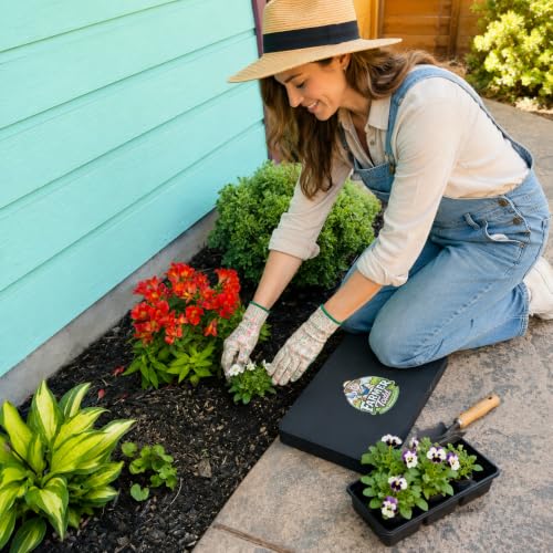 Farmer Todd Extra Thick Kneeling Pad for Gardening – 1.8” Thick High Density EVA Foam – Comfortable Garden Knee Pad with Handle – Heavy Duty, Waterproof, Non-Slip Outdoor Yard Cushion