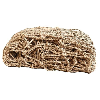 Plant Support Netting Jute Twine Trellis Outdoor Grow Party Indoor/Outdoor Ceiling Decor 3mm Mesh for Climb Plant Vegetables Vine Veggie, 1Mx5M