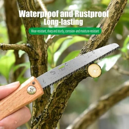 Multifunctional Mini Folding Hand Saw SK5 Carbon Steel, Portable Handheld Tree Pruning Saw, Suitable, 1Pc - color: 1pc