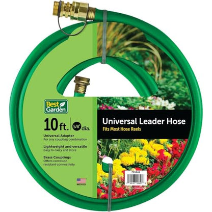 Element 1/2 in. Dia. x 10 ft. L Green Leader Hose