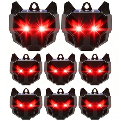 2026 Upgraded Coyote Deterrent Solar Predator Eyes Animal Repellent Outdoor