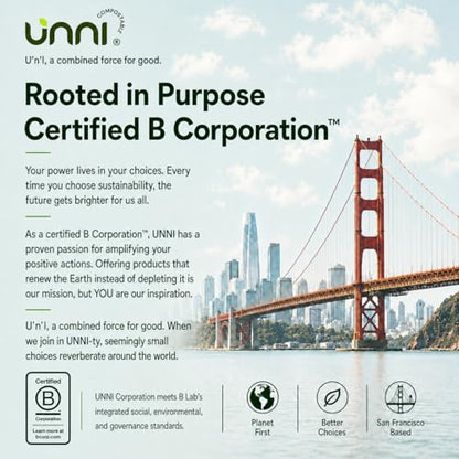 UNNI 8 Gallon Compostable Bags, 100 Count, 30 Liter, Extra Thick 0.85 Mil - size: 100 Count (Pack of 1), style: 8 Gallon