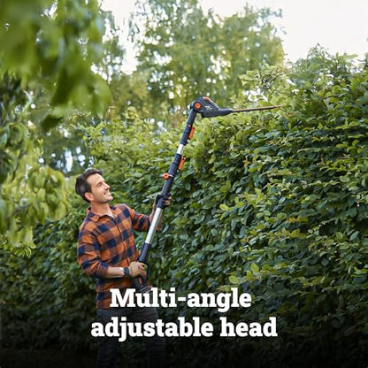 WORX Cordless Pole Hedge Trimmer, 20V 20" Bush Trimmer, WG252.9 - style: 20" 20V Hedge Trimmer/Tool Only