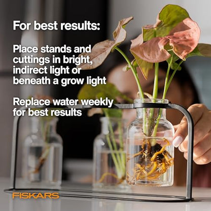 Fiskars Plant Propagation Station, Hydroponic System for Indoor Gardening