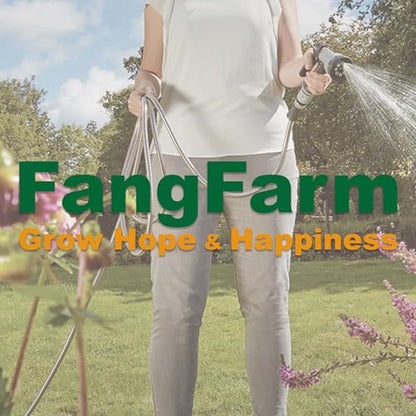 100FT Stainless Steel Garden Hose, 3/4 GHT Male to Female - size: 100FT