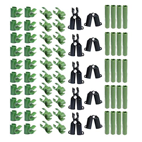 Adjustable Plant Trellis Connector Clip Plastic Plant Connector Stakes